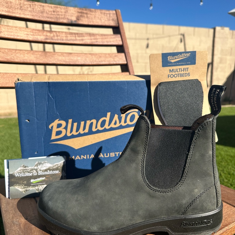 Blundstone Charcoal Chelsea Boots